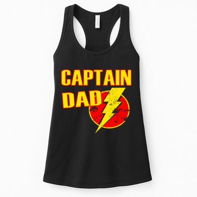 Captain Dad: Superhero Womens Tank Top
