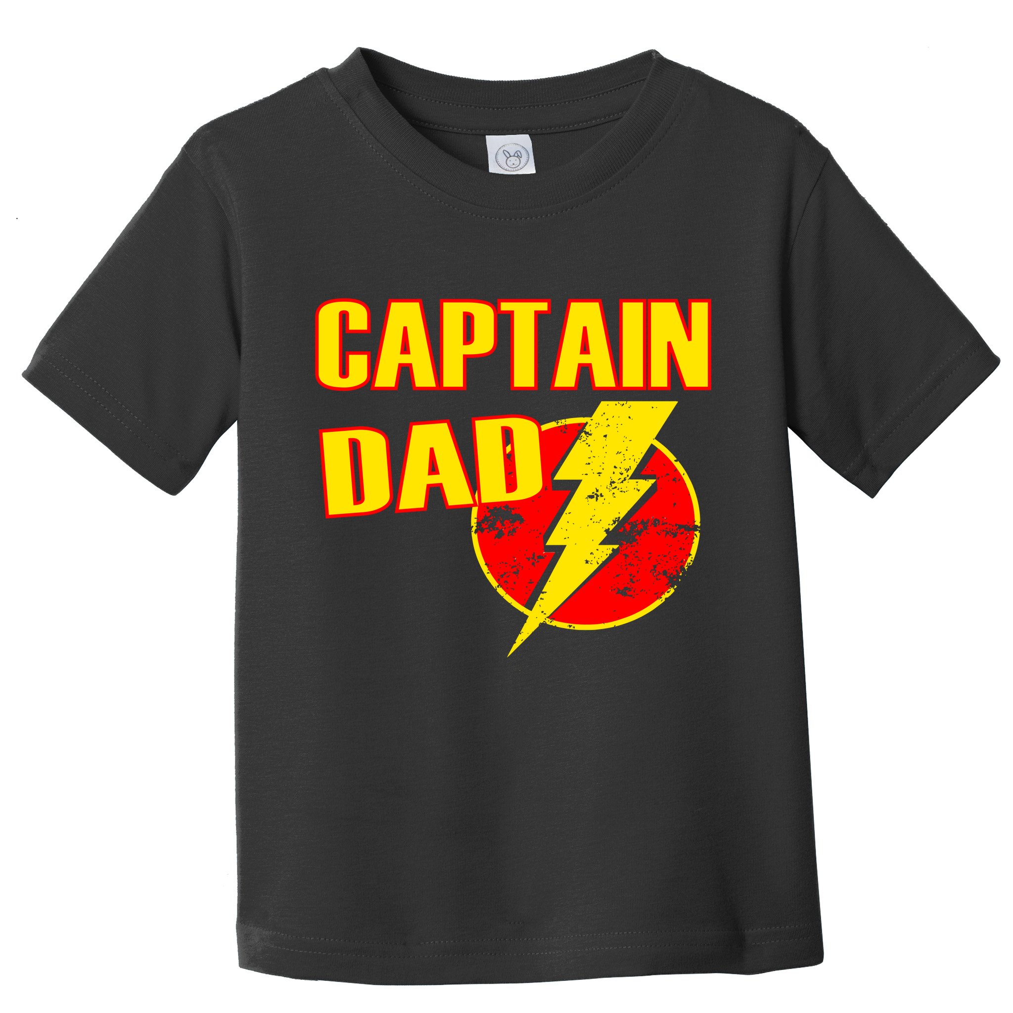 Captain Dad: Superhero Toddler T-Shirt