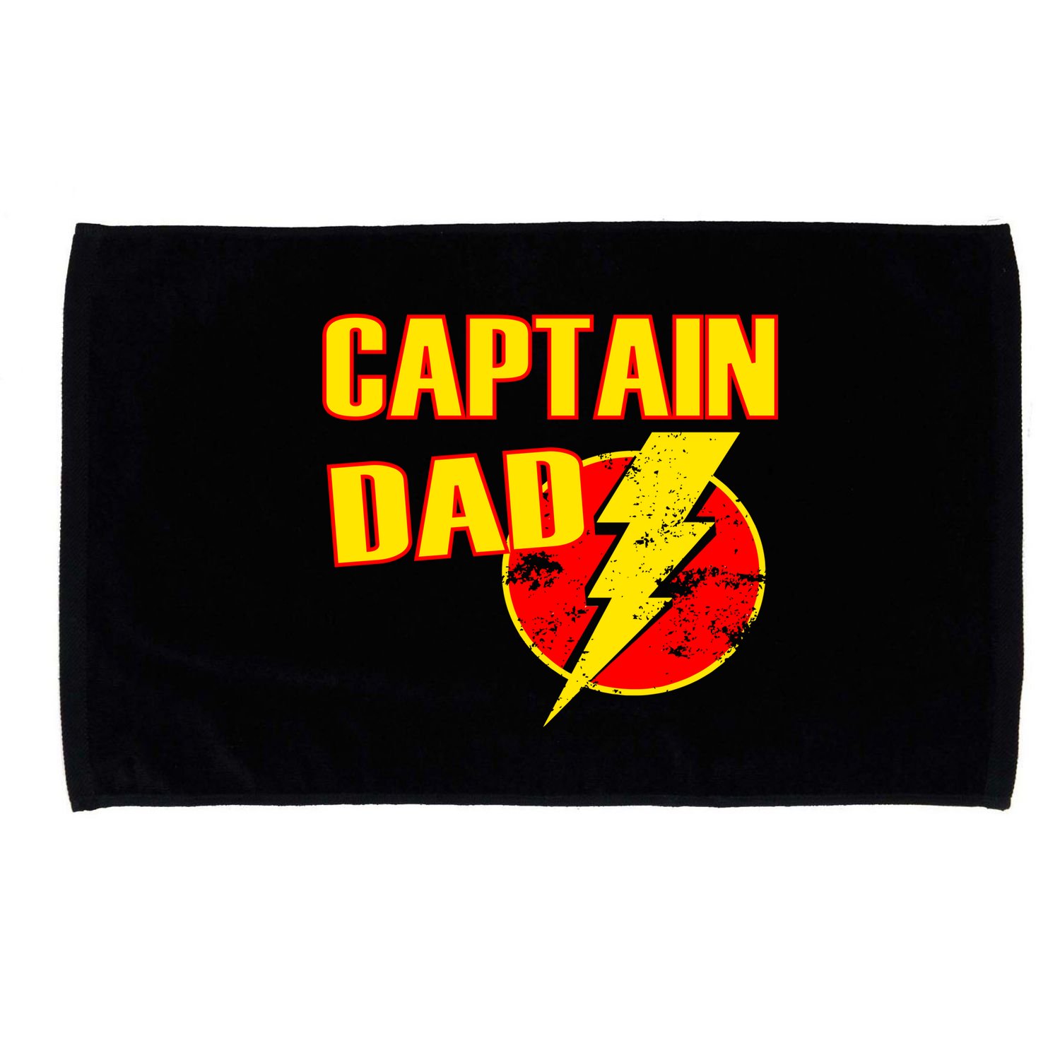 Captain Dad: Superhero Microfiber Hand Towel