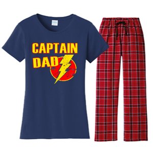 Captain Dad: Superhero Women's Flannel Pajama Set