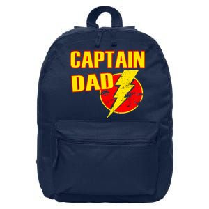 Captain Dad: Superhero 16 in Basic Backpack