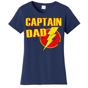 Captain Dad: Superhero Women's T-Shirt