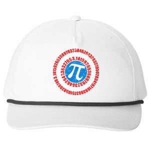 Captain Pi 3.14 Superhero Shield Snapback Five-Panel Rope Hat