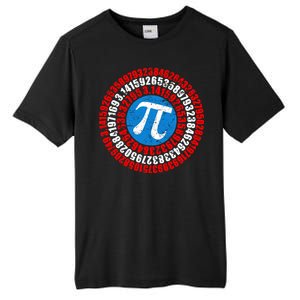 Captain Pi 3.14 Superhero Shield Tall Fusion ChromaSoft Performance T-Shirt