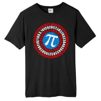 Captain Pi 3.14 Superhero Shield Tall Fusion ChromaSoft Performance T-Shirt