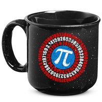 Captain Pi 3.14 Superhero Shield 15oz Campfire Ceramic Mug