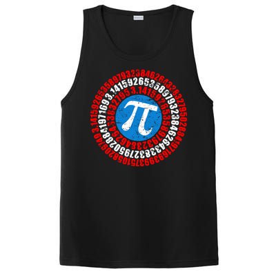 Captain Pi 3.14 Superhero Shield PosiCharge Competitor Tank