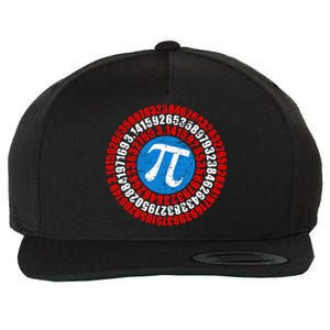 Captain Pi 3.14 Superhero Shield Wool Snapback Cap