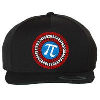Captain Pi 3.14 Superhero Shield Wool Snapback Cap