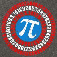 Captain Pi 3.14 Superhero Shield Cotton Canvas Backpack