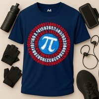 Captain Pi 3.14 Superhero Shield Performance Shirt