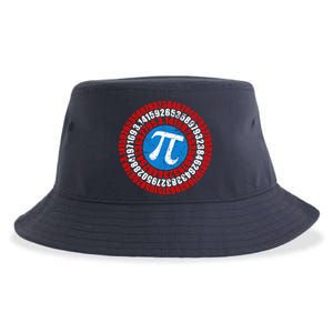 Captain Pi 3.14 Superhero Shield Sustainable Bucket Hat