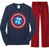 Captain Pi 3.14 Superhero Shield Long Sleeve Pajama Set