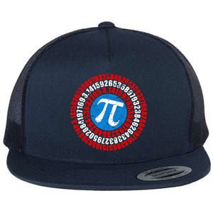 Captain Pi 3.14 Superhero Shield Flat Bill Trucker Hat