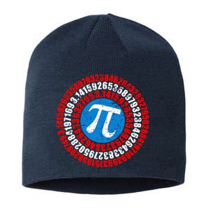 Captain Pi 3.14 Superhero Shield Sustainable Beanie