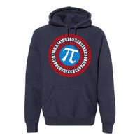 Captain Pi 3.14 Superhero Shield Premium Hoodie