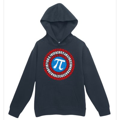 Captain Pi 3.14 Superhero Shield Urban Pullover Hoodie