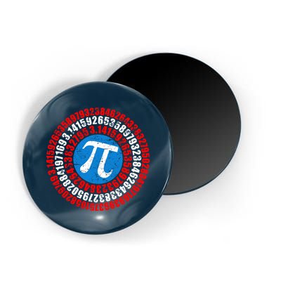 Captain Pi 3.14 Superhero Shield Magnet