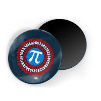 Captain Pi 3.14 Superhero Shield Magnet