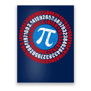 Captain Pi 3.14 Superhero Shield Poster