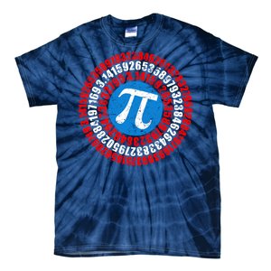 Captain Pi 3.14 Superhero Shield Tie-Dye T-Shirt