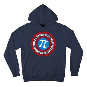 Captain Pi 3.14 Superhero Shield Tall Hoodie