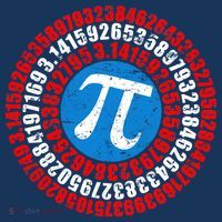 Captain Pi 3.14 Superhero Shield Tank Top