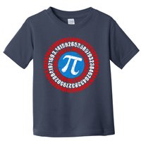Captain Pi 3.14 Superhero Shield Toddler T-Shirt
