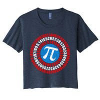 Captain Pi 3.14 Superhero Shield Crop Top