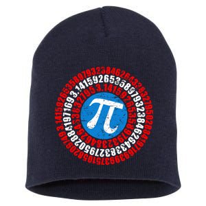 Captain Pi 3.14 Superhero Shield Short Acrylic Beanie