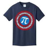 Captain Pi 3.14 Superhero Shield Kids T-Shirt