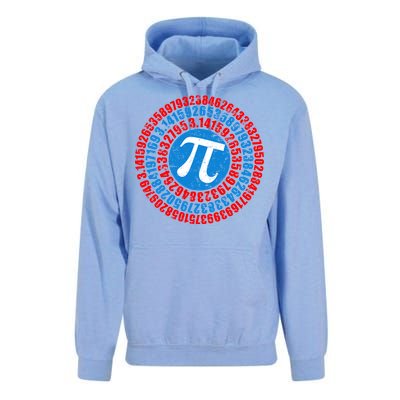 Captain Pi 3.14 Superhero Shield Unisex Surf Hoodie