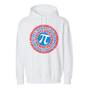 Captain Pi 3.14 Superhero Shield Garment-Dyed Fleece Hoodie