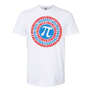 Captain Pi 3.14 Superhero Shield Softstyle CVC T-Shirt