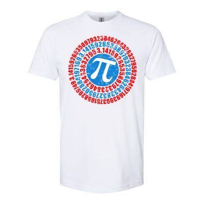 Captain Pi 3.14 Superhero Shield Softstyle CVC T-Shirt