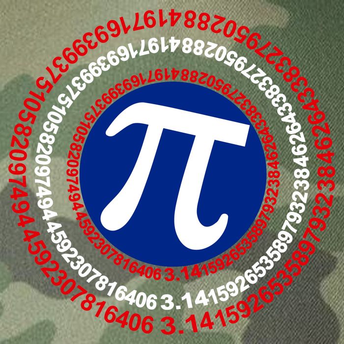 Captain Pi Day 3.14 Superhero Legacy Tie Dye Trucker Hat