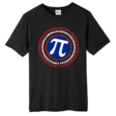 Captain Pi Day 3.14 Superhero Tall Fusion ChromaSoft Performance T-Shirt