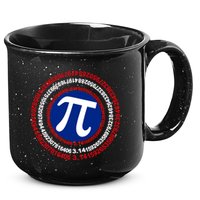 Captain Pi Day 3.14 Superhero 15oz Campfire Ceramic Mug