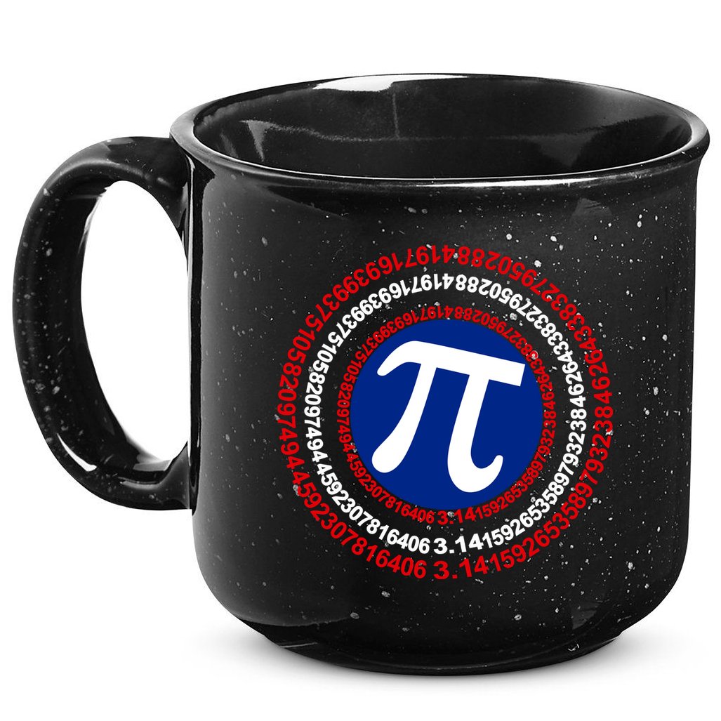 Captain Pi Day 3.14 Superhero 15oz Campfire Ceramic Mug