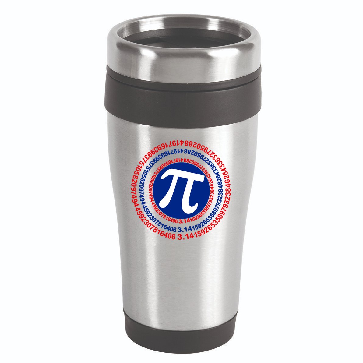 Captain Pi Day 3.14 Superhero 16oz Travel Tumbler