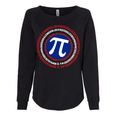 Captain Pi Day 3.14 Superhero Womens California Wash Sweatshirt