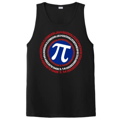 Captain Pi Day 3.14 Superhero PosiCharge Competitor Tank