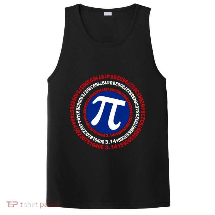 Captain Pi Day 3.14 Superhero PosiCharge Competitor Tank