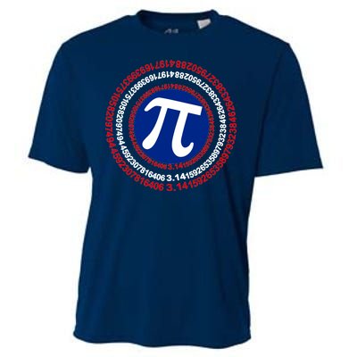 Captain Pi Day 3.14 Superhero Cooling Performance Crew T-Shirt