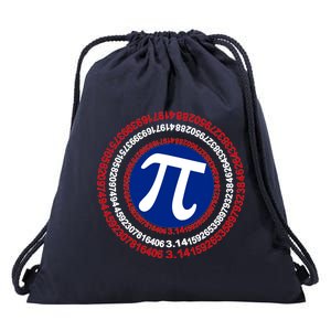 Captain Pi Day 3.14 Superhero Drawstring Bag