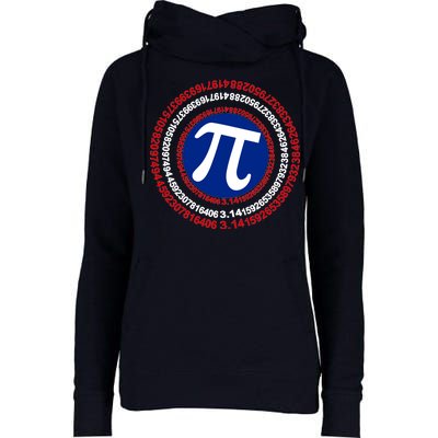 Captain Pi Day 3.14 Superhero Womens Funnel Neck Pullover Hood