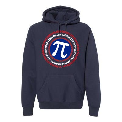 Captain Pi Day 3.14 Superhero Premium Hoodie