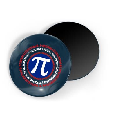 Captain Pi Day 3.14 Superhero Magnet