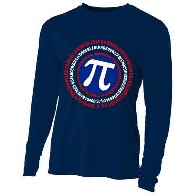 Captain Pi Day 3.14 Superhero Cooling Performance Long Sleeve Crew