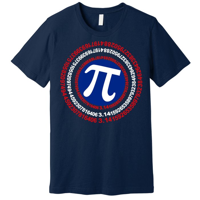 Captain Pi Day 3.14 Superhero Premium T-Shirt